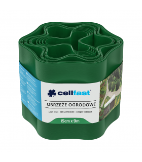 OBRZEŻE OGRODOWE ZIELONE 15cm x 9m