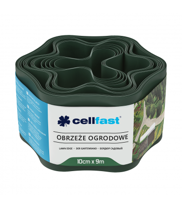 CELLFAST - OBRZEŻE OGRODOWE C.ZIELONE 10CMX9M