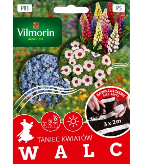 V - TAŚMA TANIEC KWIATÓW WALC 3x2m (P5)