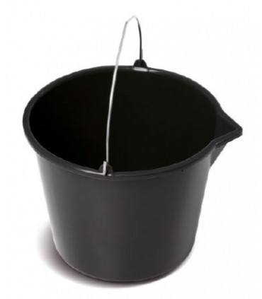 PST WIADRO BUCKET Z LEJKIEM 16L - czarny