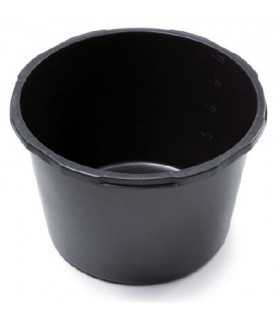 KASTRA OKRĄGŁA CZARNA 45