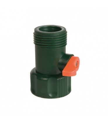 RAMP Łącznik z gwintem 3/4" z zaworem AQUA STOP 