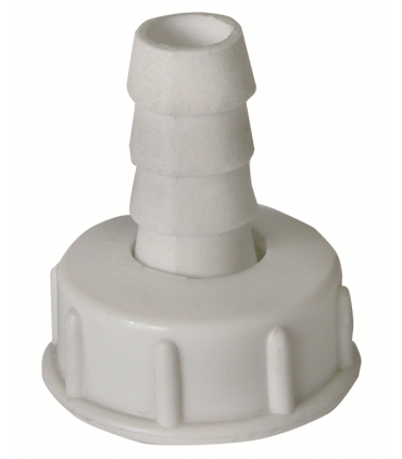 RAMP Końcówka wąż 3/4" na kran z gw.wew.1" biała
