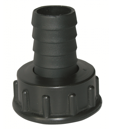 RAMP Końcówka wąż 1" na kran z gw.wew.5/4" czarna