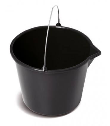 PST WIADRO BUCKET Z LEJKIEM 20L - czarny