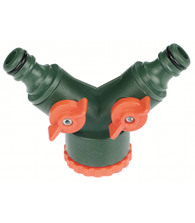 RAMP Trójnik z dwoma zaworami z gw. 1" z redukcją