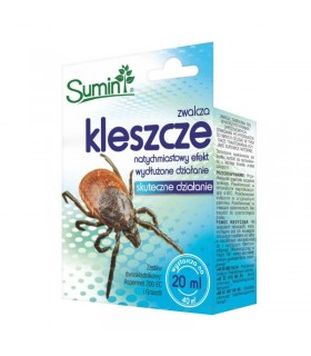 SUMIN SHOT KONCENTRAT KLESZCZE 20ml