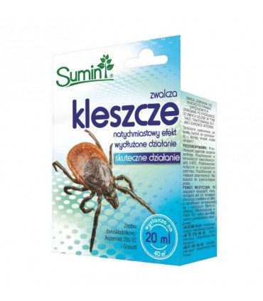 SUMIN SHOT KONCENTRAT KLESZCZE 20ml