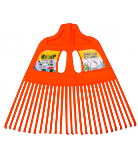 RAMP Grabie do liści XL - pomarańczowe