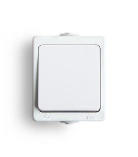 AQUALUX BIAŁY ŁĄCZNIK NT 1-B IP54 10A 250V