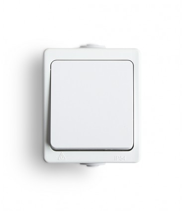 AQUALUX BIAŁY ŁĄCZNIK NT 1-B IP54 10A 250V