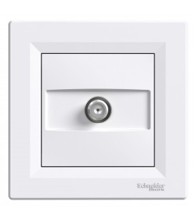 ASFORA BIAŁY GNIAZDO SAT KOŃCOWE 1DB