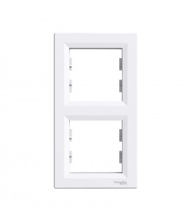 ASFORA BIAŁY RAMKA 2X PIONOWA