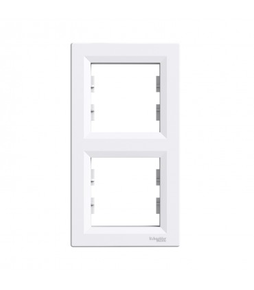 ASFORA BIAŁY RAMKA 2X PIONOWA