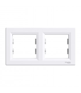 ASFORA BIAŁY RAMKA 2X POZIOMA