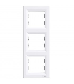 ASFORA BIAŁY RAMKA 3X PIONOWA