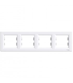 ASFORA BIAŁY RAMKA 4X POZIOMA