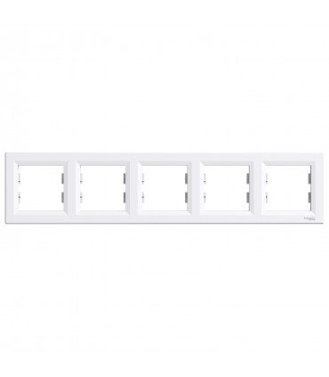 ASFORA BIAŁY RAMKA 5X POZIOMA