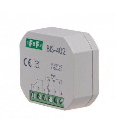 FF BIS-402 PRZEKAŹNIK BISTABILNY 10A 230V AC
