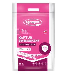 KAPTUR BŁYSKAWICZNY PLUS ZIMOWY 50x80cm 2szt.