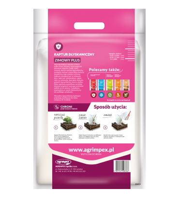 KAPTUR BŁYSKAWICZNY PLUS ZIMOWY 50x80cm 2szt.