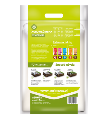 AGROWŁ. WIOSENNA BIAŁA 17g pakiet 2,1x5