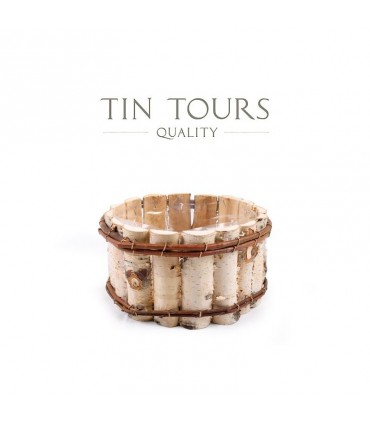 TT - OSŁONA OKRĄGŁA Z BRZOZY 25x25x13h cm