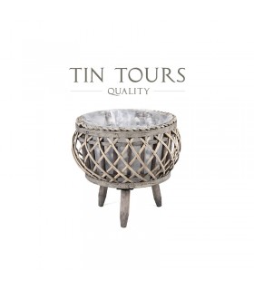 TT - KWIETNIK NA NÓŻKACH OKRĄGŁY SZARY 