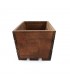 TT - SKRZYNKA DREWN. BRĄZ 30x18x15h cm 