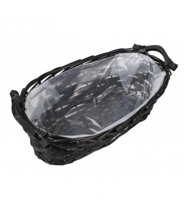 TT - BALKONÓWKA OWALNA CZARNA HL07735.2.L