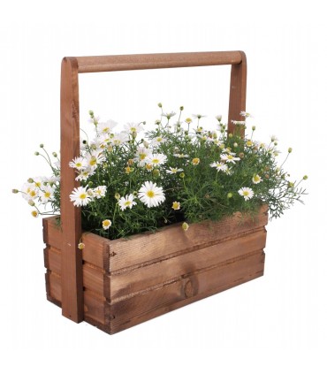 TT - SKRZYNKA Z PAŁĄKIEM BRĄZ 30x13x11/31h 