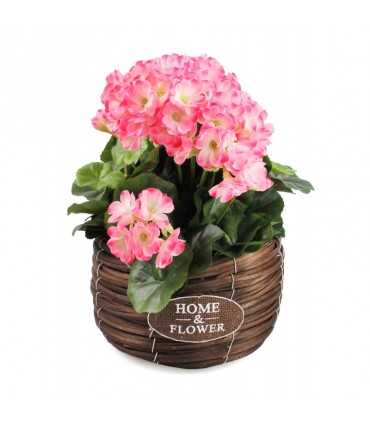 TT - OKRĄGŁY KOSZ BRĄZOWY S