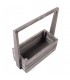 TT - SKRZYNKA Z PAŁĄKIEM SZARA 30x13x11/31h