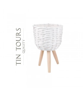 TT - OSŁONKA NA NÓŻKACH BIAŁA S