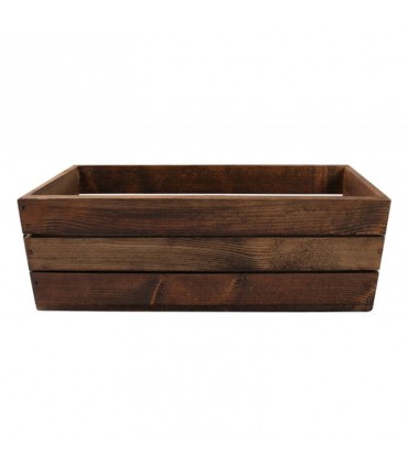 TT - SKRZYNKA DREWN. BRĄZ 40cm