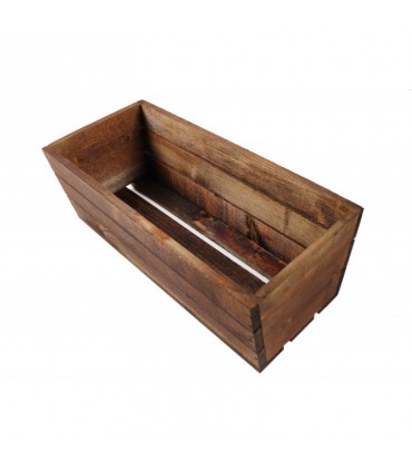 TT - SKRZYNKA DREWN. BRĄZ 40cm