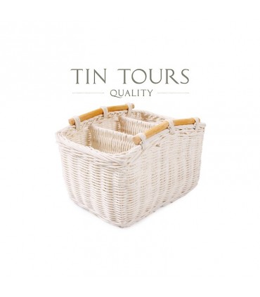 TT - KOSZYK RATTAN Z PRZEGORDAMI DP2644