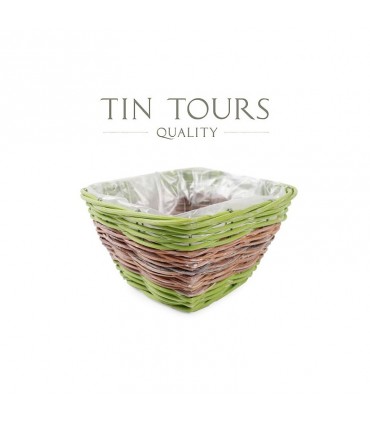 TT - OSŁONKA KWADRATOWA WIKLINOWA 16x16x12h