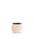 PST Doniczka BOWL SANDY 180 krem