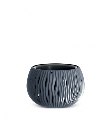 PST Doniczka BOWL SANDY 240 antracyt