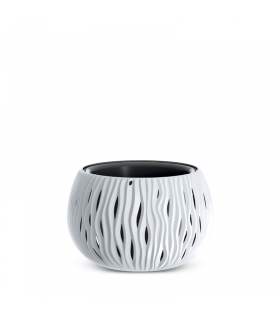 PST Doniczka BOWL SANDY 240 biały