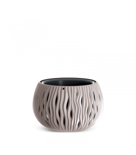 PST Doniczka BOWL SANDY 240 mocca