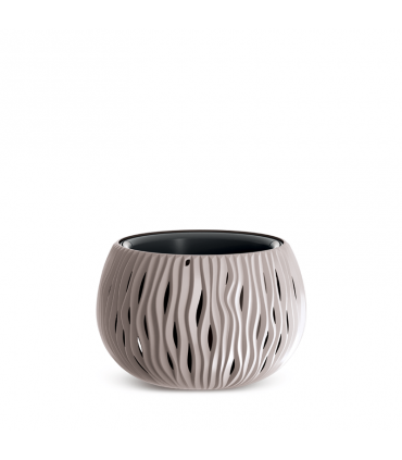 PST Doniczka BOWL SANDY 240 mocca