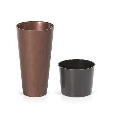 PST Doniczka Tubus Slim Corten 300 stal kort.