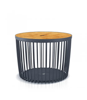 PST - Koszo stolik CLUBO 100T - antracytowy