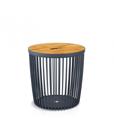 PST - Koszo stolik CLUBO 25T - antracytowy