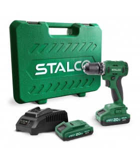 WIERTARKO-WKRĘTARKA DS20-55BL AKU 2x2Ah S-VOLT