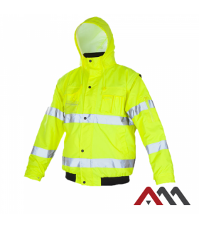 KURTKA FLASH SHORT YELLOW "L"