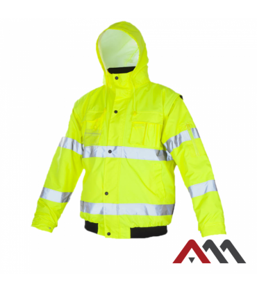 KURTKA FLASH SHORT YELLOW "XL"