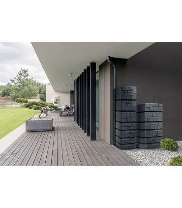 PST Deszczownica TOWER STONE 500 smooth gray